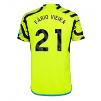 Arsenal Fabio Vieira #21 Replica Away Shirt 2023-24 Short Sleeve